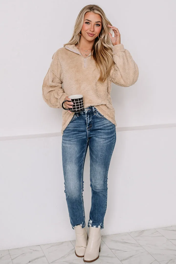 Snuggle Season Sherpa Pullover