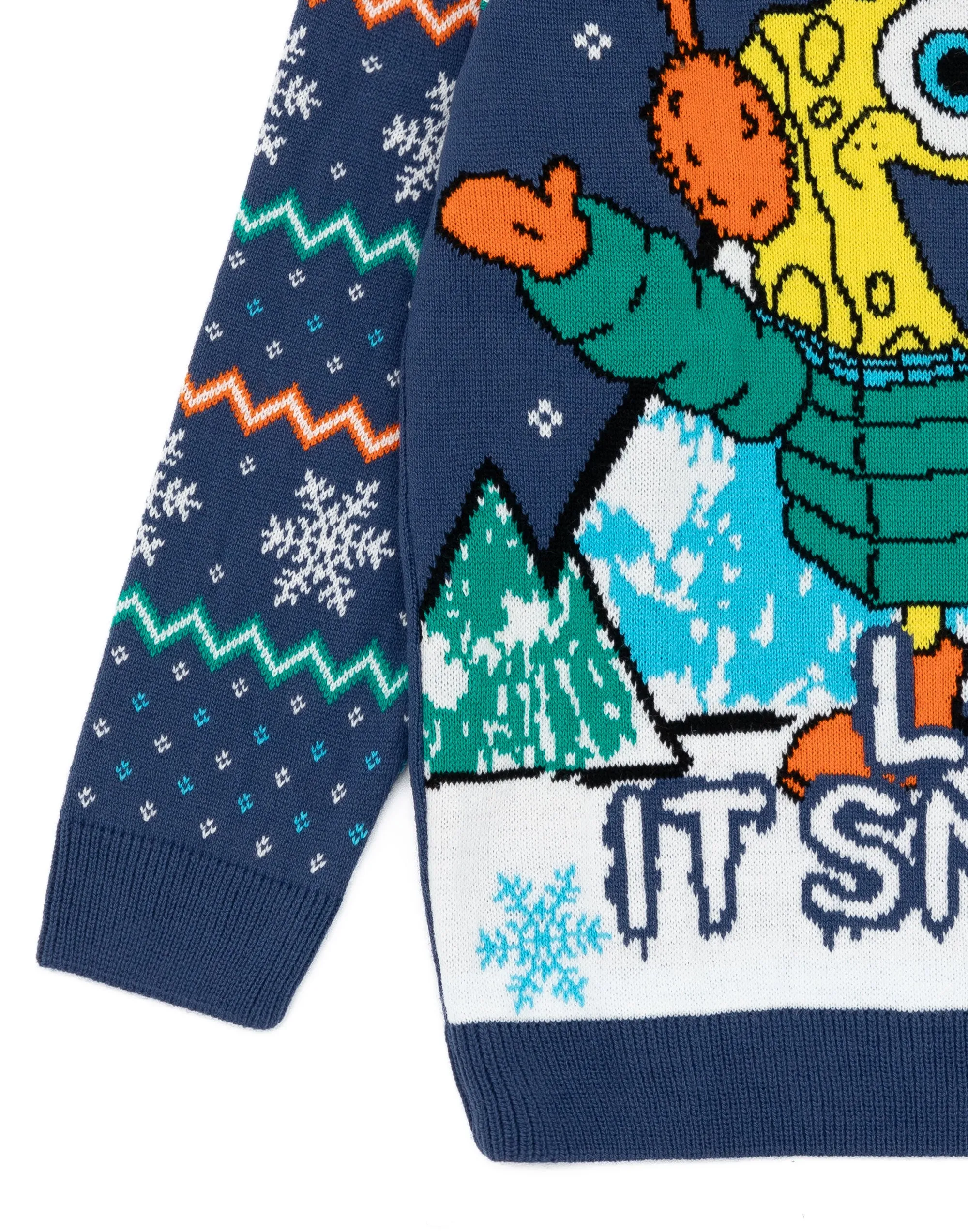 SpongeBob SquarePants Let It Snow Kids Knitted Jumper