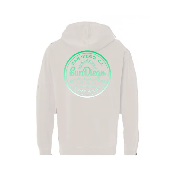 SunDiego WELLROUNDED PULLOVER HOODIE - IVORY