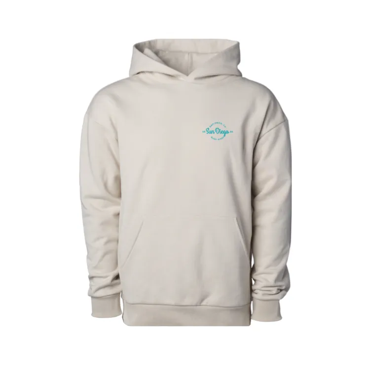 SunDiego WELLROUNDED PULLOVER HOODIE - IVORY