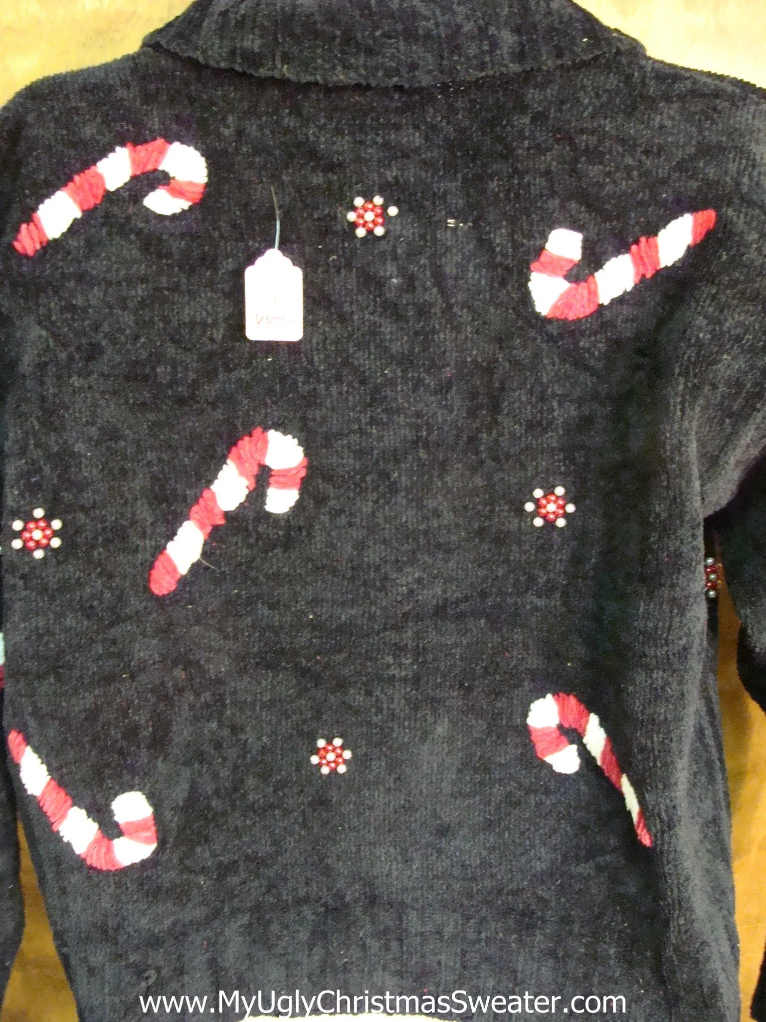 Super Soft Candycane Themed Cute Xmas Sweater