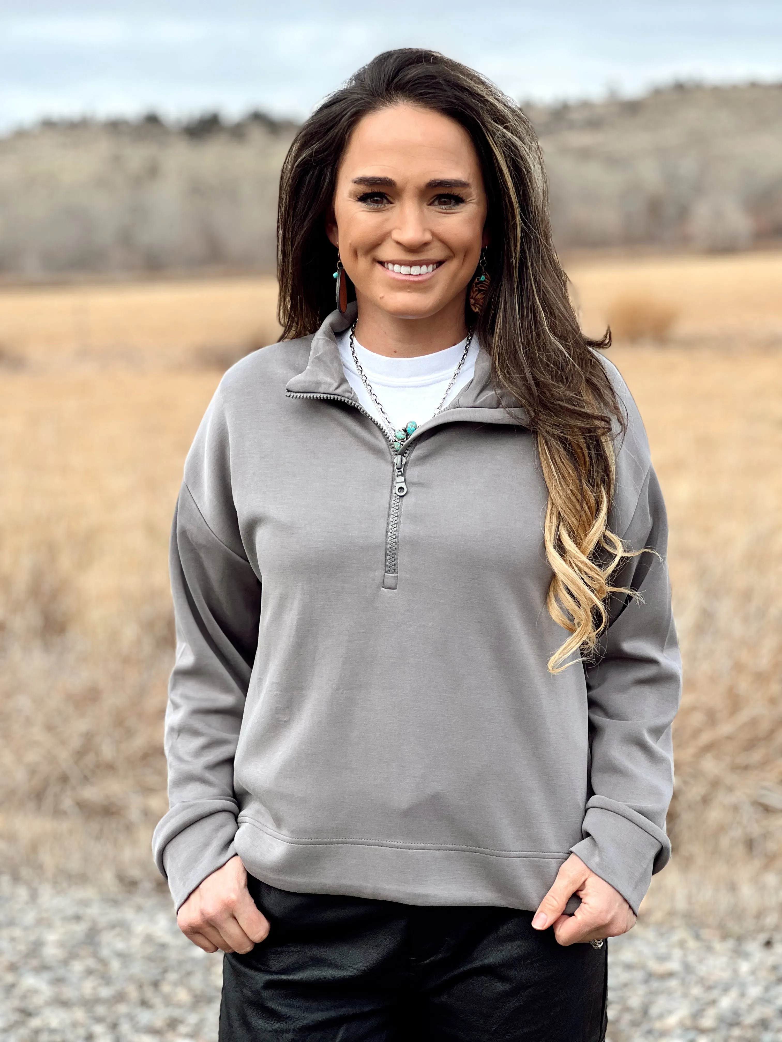 The Scuba Quarter Zip Pullover