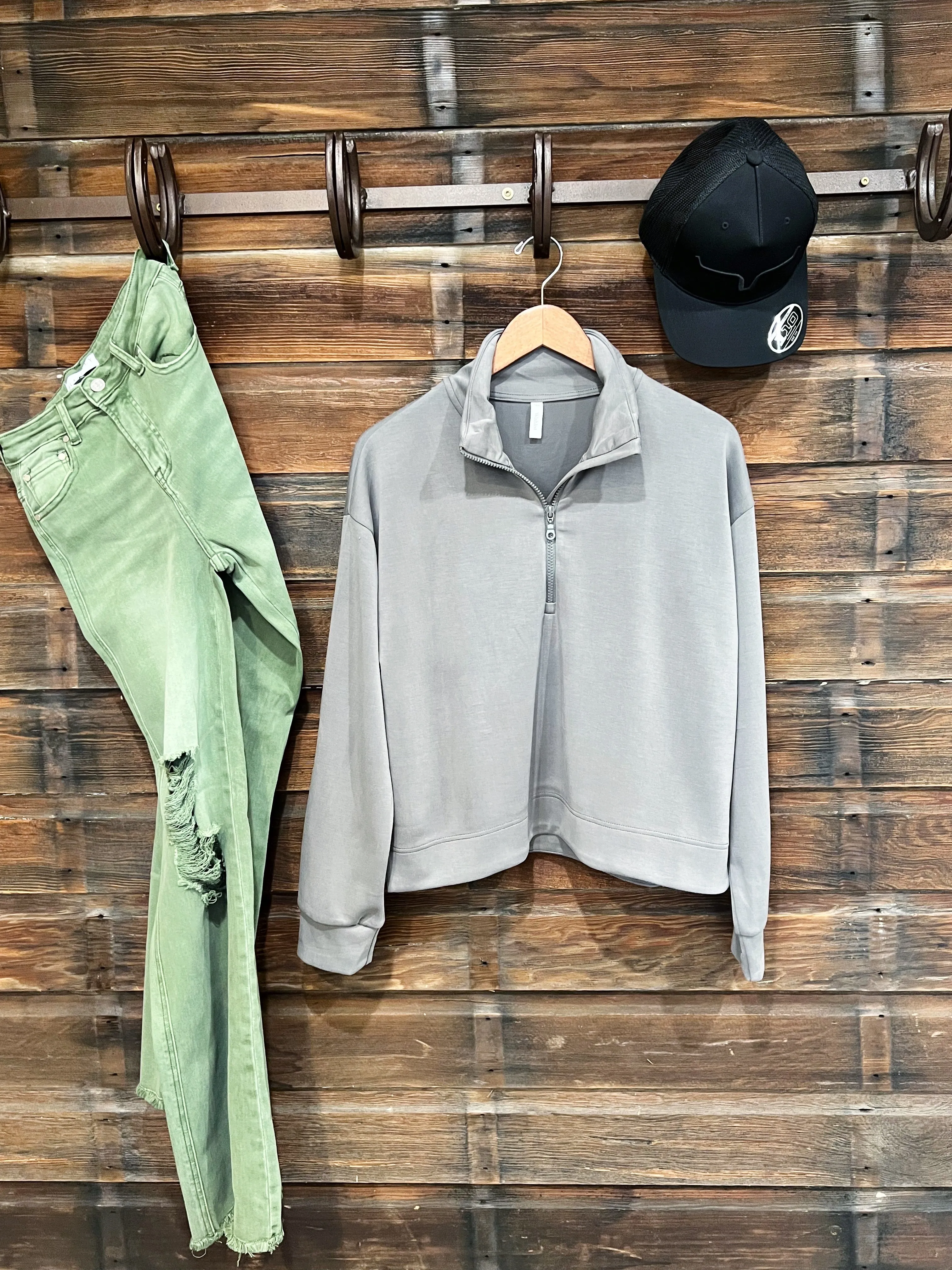 The Scuba Quarter Zip Pullover