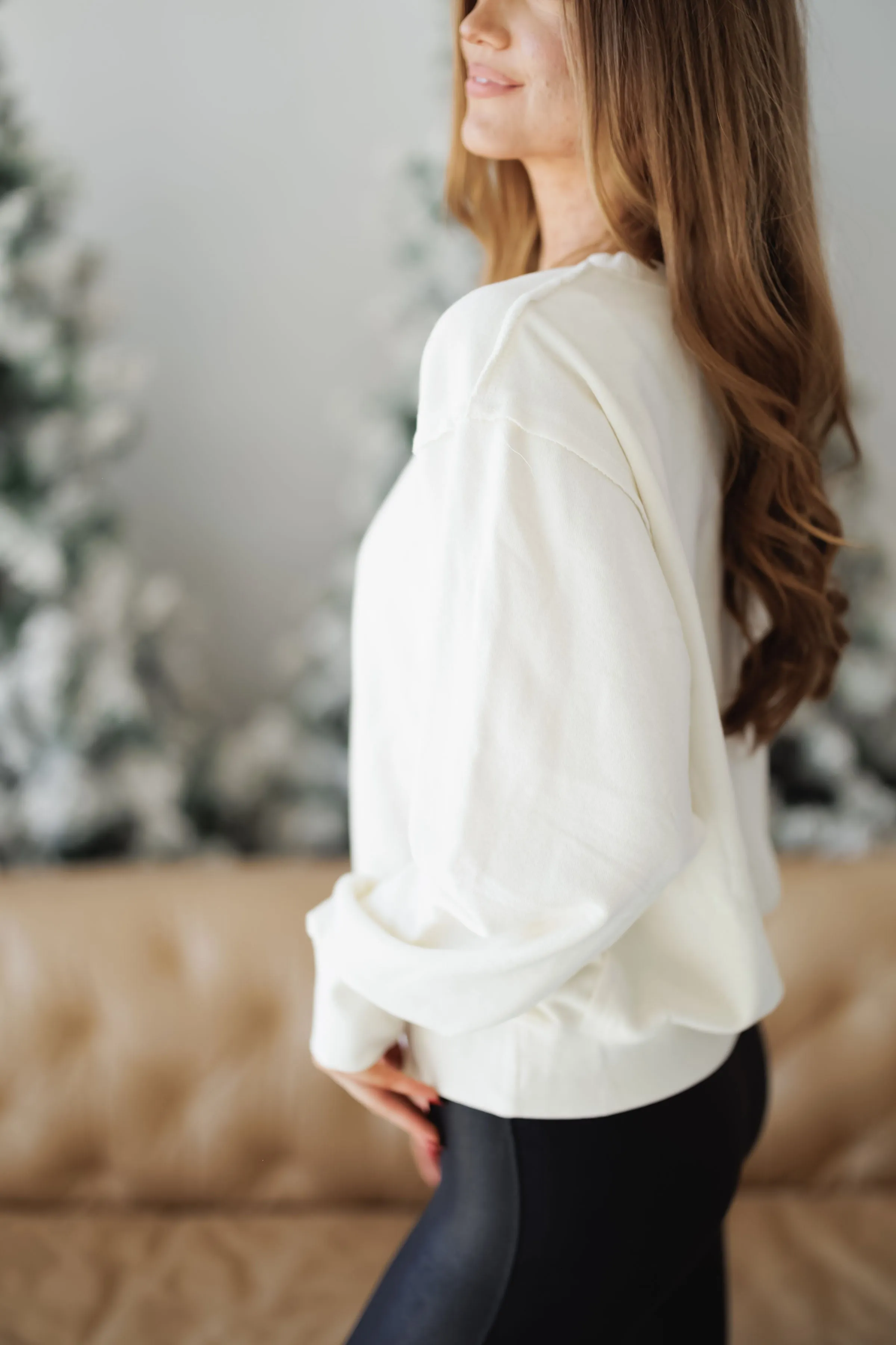 Willa Pullover-Cream